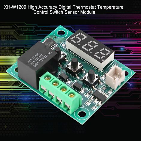 Module de régulation de température numérique haute précision XH-W1209 avec interrupteur et capteur (1/5)