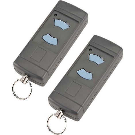Lot de deux télécommandes de porte de garage portables de remplacement pour HORMANN HSE2-868 HS4-868 HSM4-868 GAR (1/5)