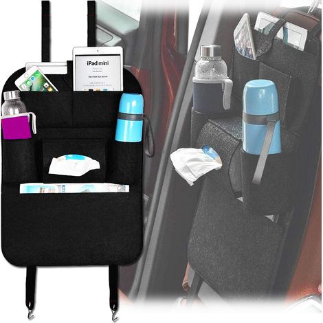 Tappetino organizer per sedile auto, protezione per tablet, uni (1/5)