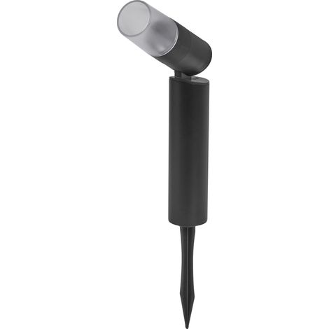 LEDVANCE ENDURA HYBRID ROTA Applique extérieure hybride, 1W, 40lm, lumière blanc chaud, 3000K, noir, plastique, IP44 & IP67, solaire et réseau. (1/5)