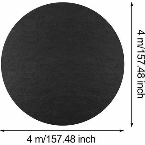 x 4 m Poolmatte – Saugfähig, rutschfest und abriebfest – Aus dickem Filz – Für aufblasbare Pools, Hallenbäder und Badewannen (1/5)