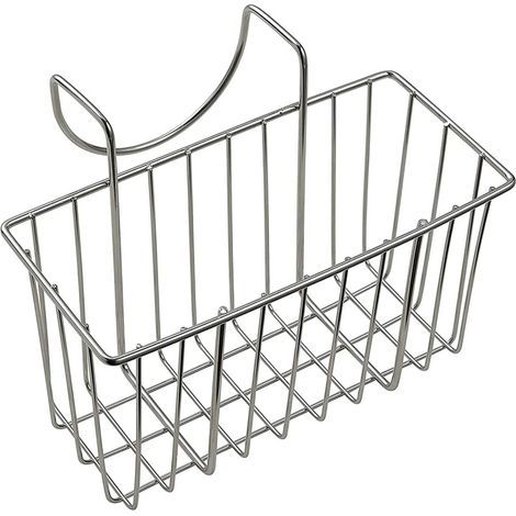 Égouttoir à éponge pour évier, évier en acier inoxydable, égouttoir suspendu, panier de rangement, cuisine (1/5)