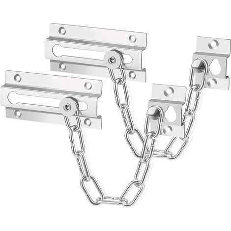 Set di 2 catene per porte, catena spessa di alta qualità, in acciaio inossidabile - AquaForge