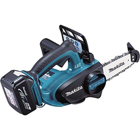 Tronçonneuse Makita DUC122RTE 18 V 2x5 0 Ah accu . Barre de 11 5 cm
