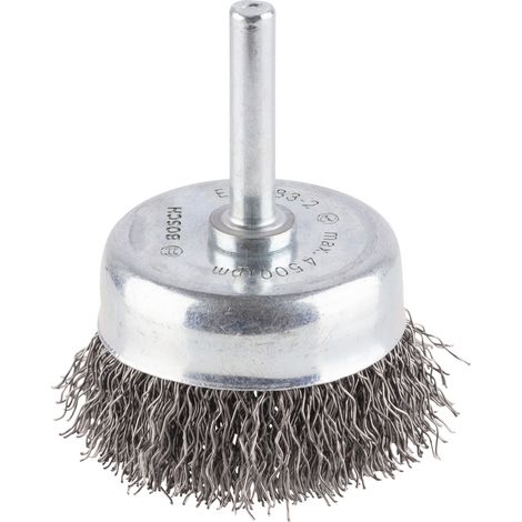 Bosch Brushing PRO Metal clean Cup Brush Straight Shank 50 x 0.3 mm 2608622006