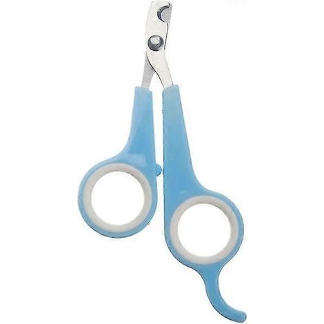 Pince à griffes pour animaux de compagnie (chien, chat, oiseau, lapin), outil de coupe tranchant en acier inoxydable (bleu) (1/5)
