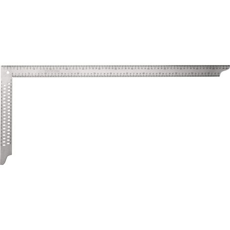 Équerre de charpentier côté L.800x320mm avec trous de marquage TECWERK (1/2)