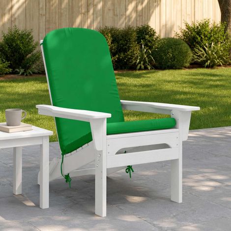 vidaXL Coussin de transat ensoleillé GEMERT 100 % polyester Vert (1/5)