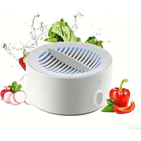 Purificateur portable sans fil pour fruits, légumes, riz et viande. Nettoyage efficace et pratique. (1/5)