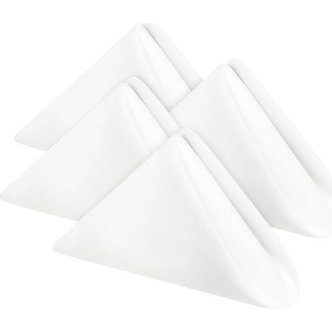 Tischservietten – 100 % Polyester, 180 g/m² – 43 x 43 cm – Für Restaurants, Hotels und Hochzeiten – 24er-Packung (1/5)