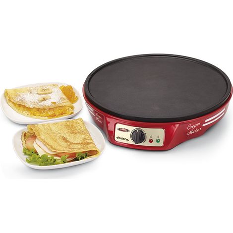 Crepera Electrica 1000W 31Cm Supperficie Antiadherente Party Time Ariete (1/3)