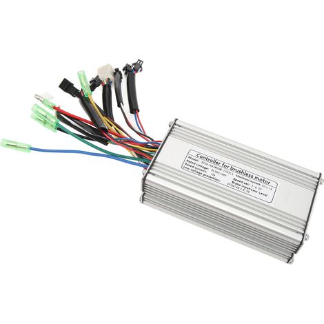 Régulateur à onde carrée 25 A pour vélo électrique, 36 V/48 V, boîtier métallique avec connecteur SM, pour moteur de 750 W (1/5)