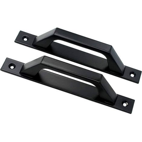 Poignée coulissante, Jormftte, acier au carbone, 19,6 cm, polyvalent et pratique, pour un usage quotidien (1/2)