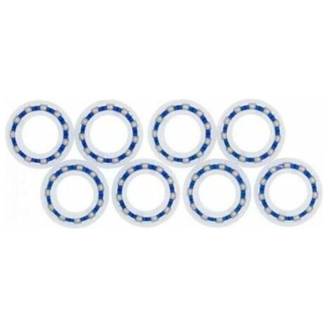 Vakuum-Jeu de 8 roulements à billes pour robot nettoyeur de piscine Polaris 280 180 C60 C-60 roues (1/5)