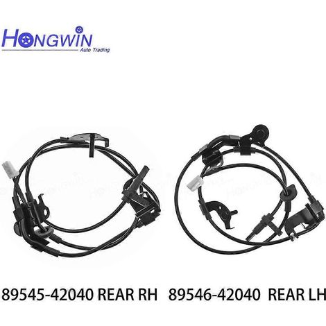 Capteur de vitesse de roue ABS avant/arrière gauche/droite 89542-42050 89543-42050 89545-42040 89546-42040 Compatible avec Toyota RAV4 2.4L 4WD (arrière gauche/droite) 2006-2013 (1/5)