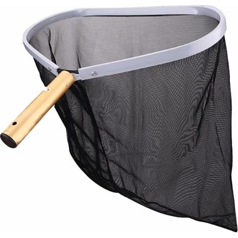 Épuisette de piscine professionnelle en aluminium renforcé – Maille fine pour débris – Résistance 6 kg – Nettoyage facile et durable (1/5)