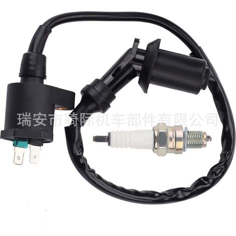 Bobine + bougie pour GY6 ATV 50-150cc, TRX125,200,250,300 (1/5)