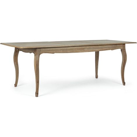 Tavolo allungabile Domitille rettangolare, con gambe, in legno di mango da 180-225 x 90 cm (1/5)