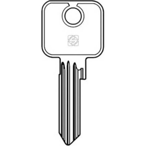 10 x SILCA CS17R CHIAVE PROFILO ACCIAIO