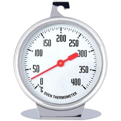 BUNTHAUS Lntyq thermometre four,thermometre cuisine,Thermomètre de four en acier inoxydable,termometre cuison,thermometre,thermomètres,thermometre four a bois,thermomètre de cuisson au four 400 degrés
