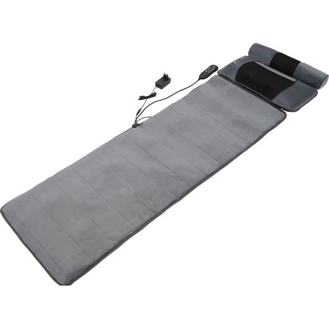 168x50cm Pliable Tapis de Massage avec 5 Modes 3 intensités & Chaleur Tapis de massage complet du corps avec 10 moteurs de vibration & arrêt automatique,convient pour la taille et les jambes (1/5)
