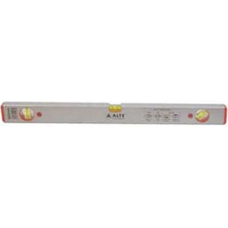 1PZ LIVELLA IN ALLUMINIO CON TRE BOLLE - cm.100