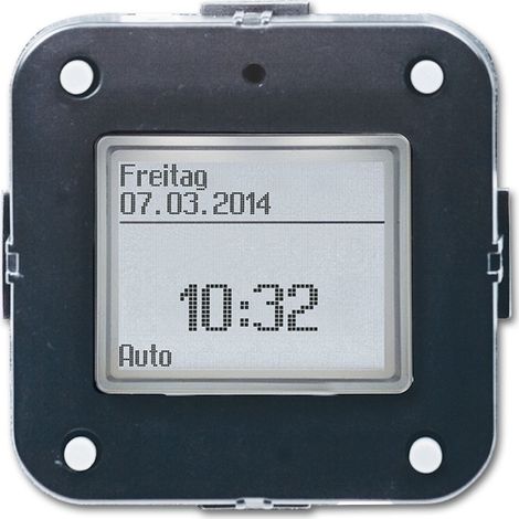 Busch-Jaeger 6455-101 Control de persianas Negro IP20
