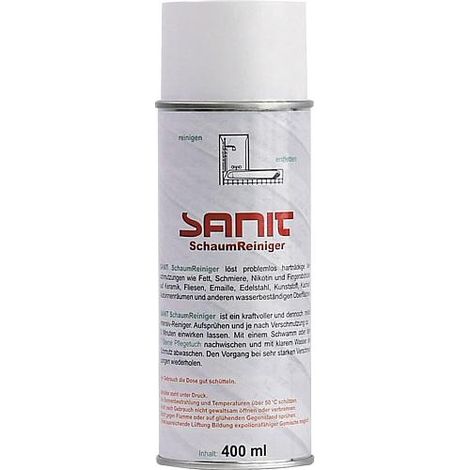 SANIT Nettoyant mousse boite 400ml