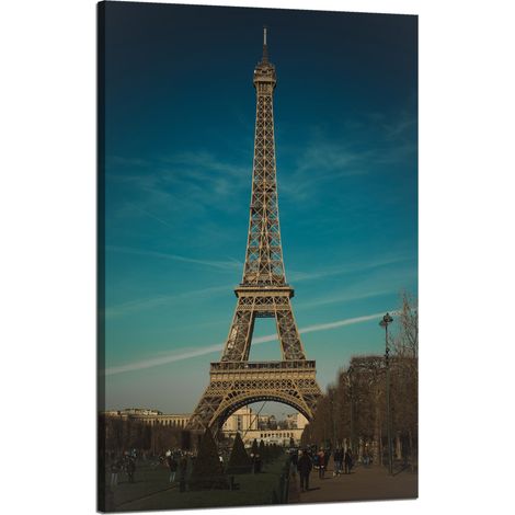 Cuadro sobre lienzo Arquitectura Torre Eiffel 50x80