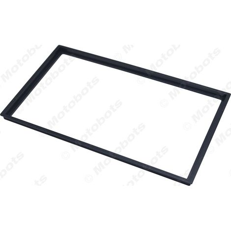 Universal mounting frame and navigation modification panel for Mitsubishi ASX 2012 car audio dual-spindle CD player. (1/4)