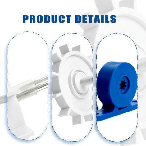 Kit remplacement arbre turbine Polaris 280 : 1 arbre C86 + 2 roulements C80 – Réparation facile et complète