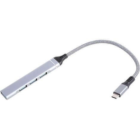 Hub USB haute vitesse à 4 ports USB 3.0 Type C 5 Gbit/s pour PC (1/4)