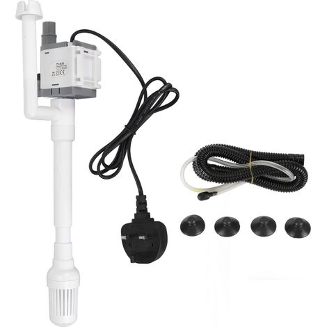 Bomba de filtro silenciosa para acuario de 10 W con ventosa – Caudal de 600 l/h – 220 V (1/5)