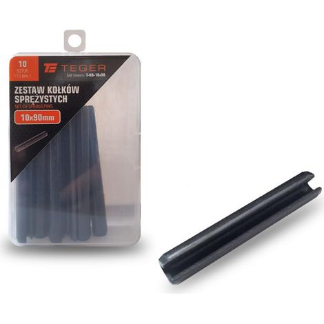 Teger Federstift 10x90, 10 Stück (1/3)