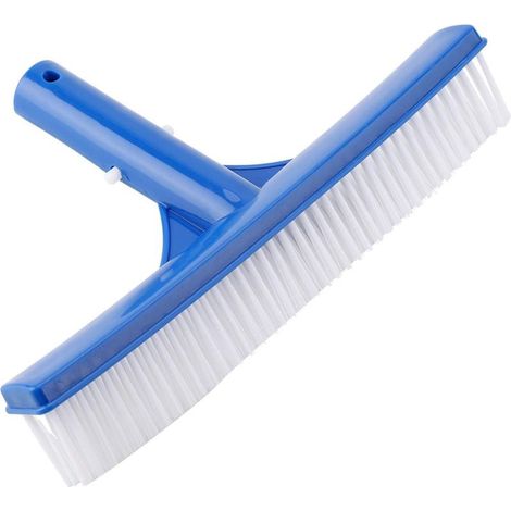 Brosse de nettoyage pour piscine, 25 cm, pour les parois, le fond, les marches et le carrelage, utilisation manuelle dans les spas, bassins, fontaines et baignoires-AquaForge