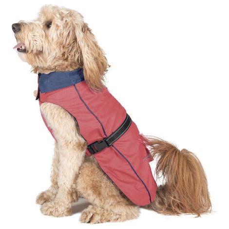 Impermeabile per Cani Dog Gone Smart Corallo 50 cm