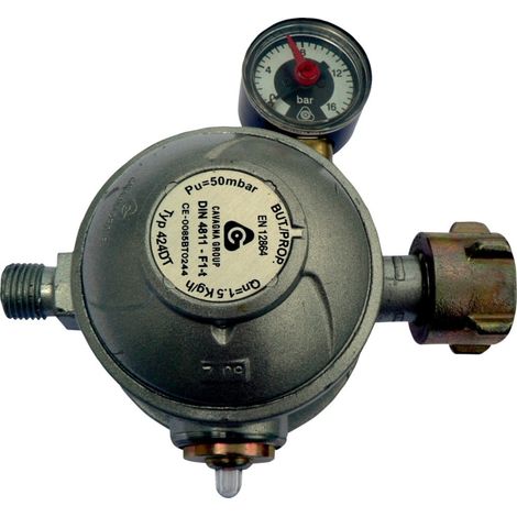 Regler 1,5kg/h, 50mbar zweistufig