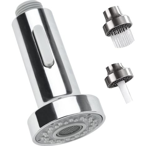 Küchenarmatur-Sprühkopf, Handbrause, Küchenarmatur-Spray, 2 Modi, herausziehbarer Küchen-Sprühkopf für Wasserhahn-Handbrause, Ersatz für Badezimmer