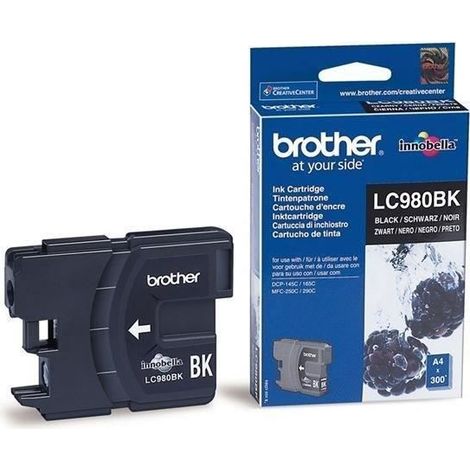 Brother LC-980 BK schwarz Druckerpatronen (1/4)
