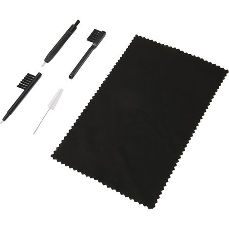 Kit de Nettoyage Complet pour Appareils Auditifs avec Brosse, Tuyau et Chiffon, Boîtier de Protection Inclus (1/5)