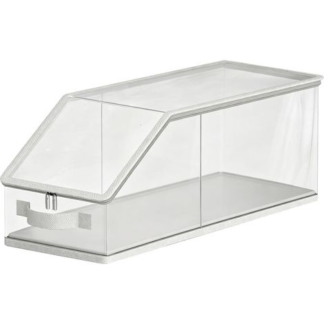 Hut-Organizer-Box, stapelbar, staubdicht, Baseballkappen-Halter, Organizer, für Zuhause, Wohnheim, Zimmer, Garderobe, Bauernhaus, Herren, Damen, Jugendliche, Teenager (1/5)