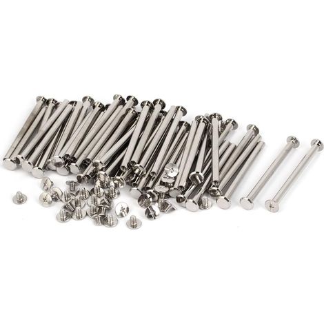 Geldbeutel Gürtel Fotoalben Metallbindung Chicago Screws Beiträge M5 x 65mm 50 Stck (03b6bea656a9336 (1/3)