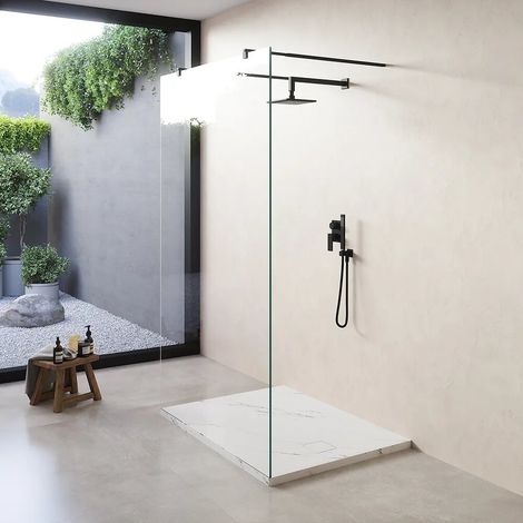 Receveur de douche 80 x 100 cm couleur marbre Calacatta blanc effet pierre Samos