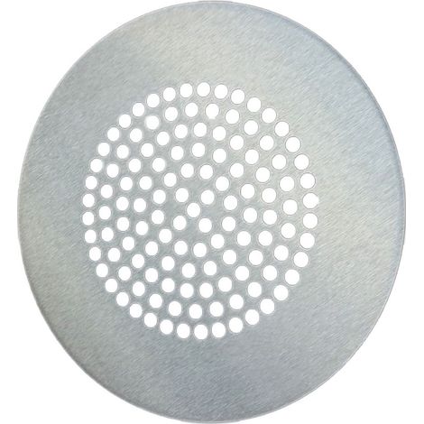 Pluggit Deflector de entrada de aire Design Circle de acero inoxidable, diseño redondo, EVBP6