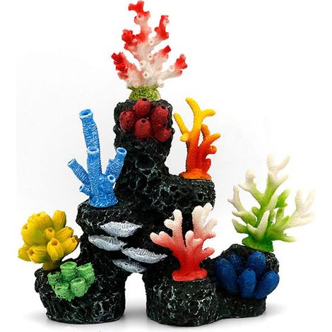 Korallenornamente aus Polyresin, Aquariumdekoration, 8,3 x 3,0 x 9,1 Zoll, künstliche Koralle (1/5)
