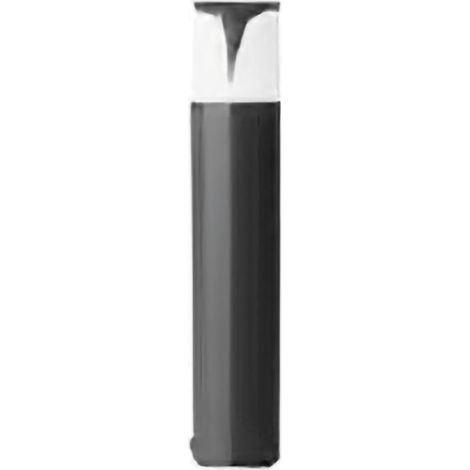GES731- PALETTO H.50CM D.9CM GRIGIO ANTRACITE 1 LUCE ATTACCO E27 IP44 (1/3)