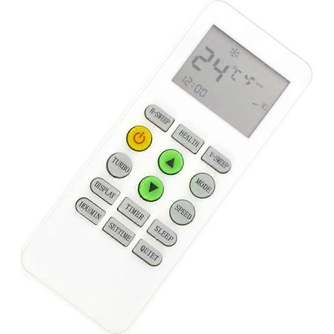 Télécommande de remplacement pour climatiseur Changhong ONAX modèle KKG12A-C1 (1/5)