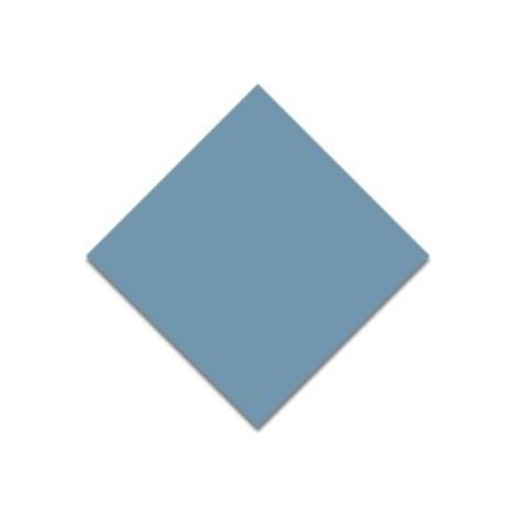 Cabochon sol / mur uni bleu 4x4 cm VODEVIL TACO DOME NUBE (vendu par boite de 100 pièces) (1/4)