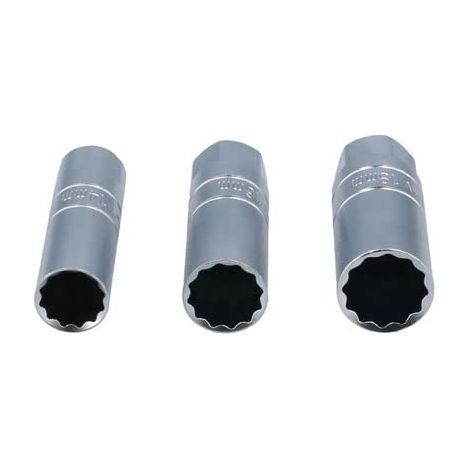 Laser 7295 Set di prese per candele a parete sottile 3/8 «D 3 pezzi (1/4)
