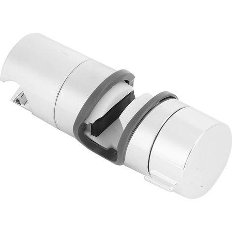Support de douchette réglable FTVOGUE avec finition plaquée 5 couches pour barre coulissante de 24 mm, support de douchette à main coulissant et réglable en hauteur et en angle. (1/5)